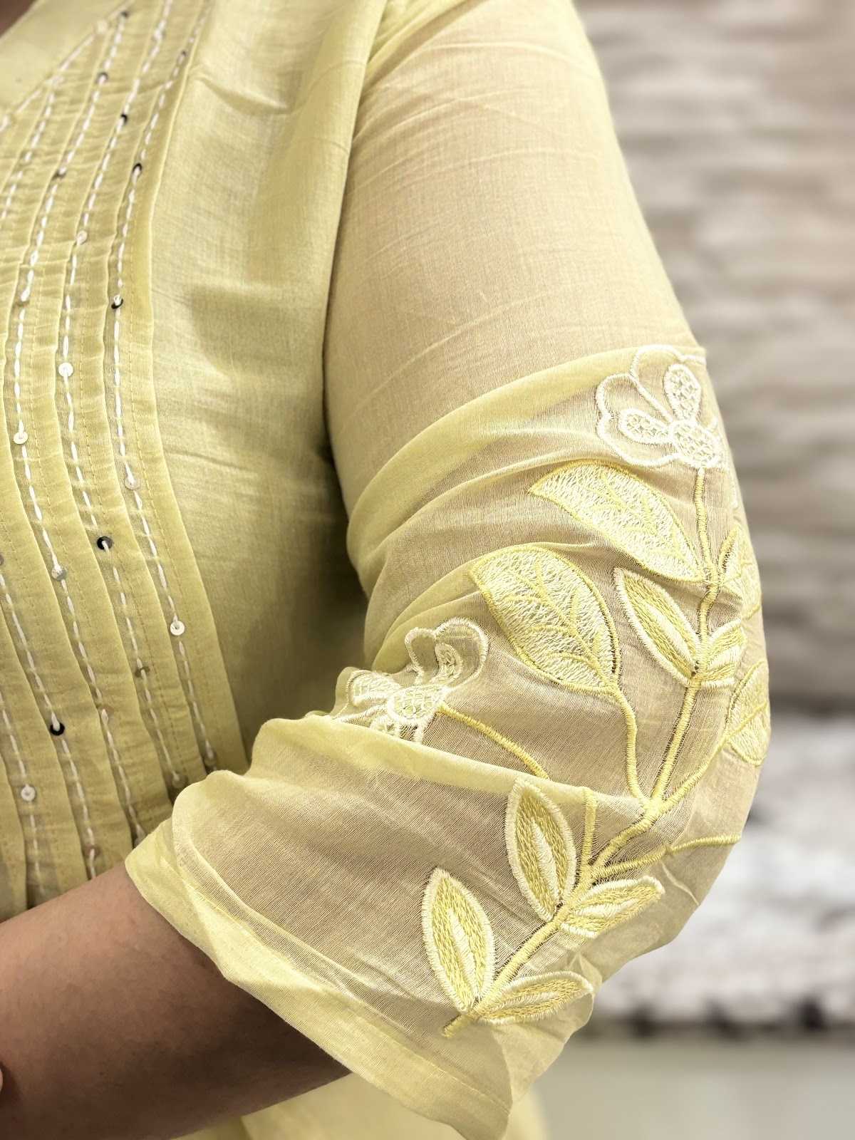 chanderi-cotton-a-line-patch-work-suit-set-with-mul-cotton-lining-lemon-yellow-2