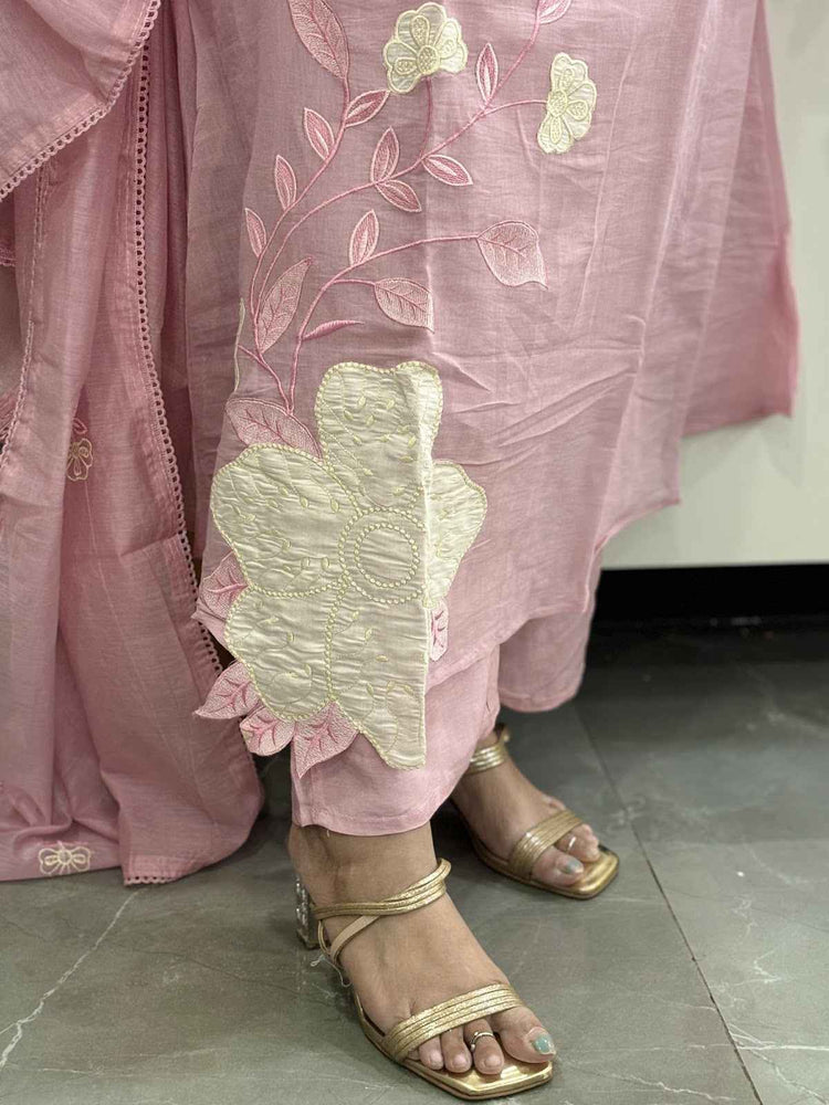 chanderi-cotton-a-line-patch-work-suit-set-with-mul-cotton-lining-pink-4
