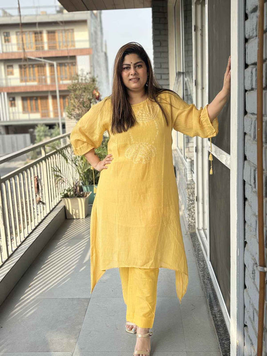 chanderi-embroidered-hand-bandhni-co-ord-set-with-separate-mul-cotton-inner-yellow-1