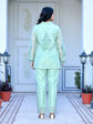 chanderi-hand-block-print-co-ord-set-with-separate-inner-green-3