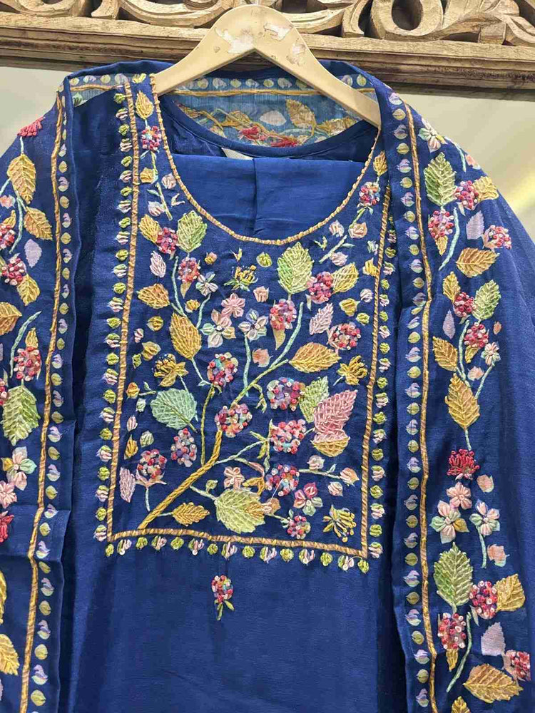 chanderi-hand-embroidered-straight-fit-suit-set-with-cotton-lining-navy-blue-2