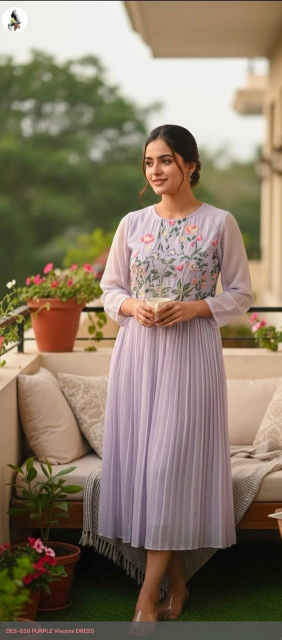 chiffon-dress-with-mul-cotton-lining-with-embroidered-front-back-lavender-1