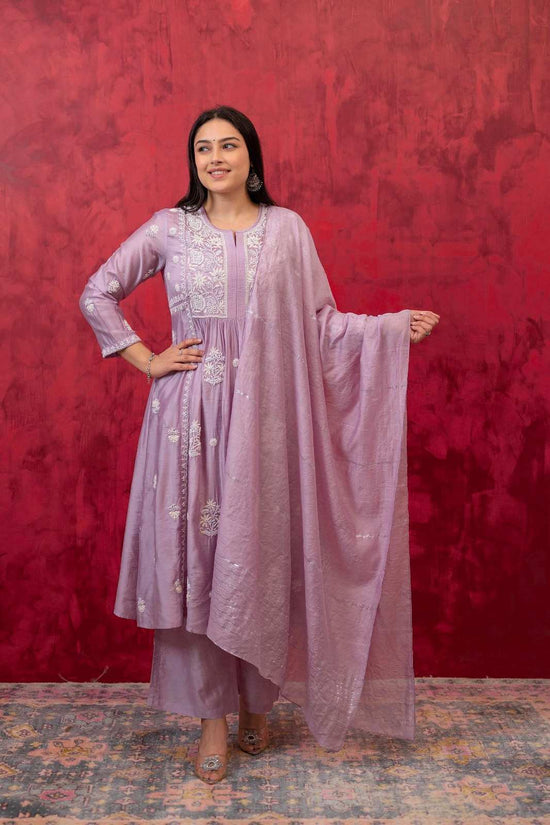 chikankari-hand-embroidered-suit-set-chanderi-fabric-with-separate-mul-cotton-inner-lavender-2