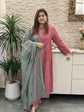 cotton-crepe-embroidered-a-line-suit-set-with-cotton-lining-paired-with-contrast-embroidered-dupatta-colour-carrot-colour-1