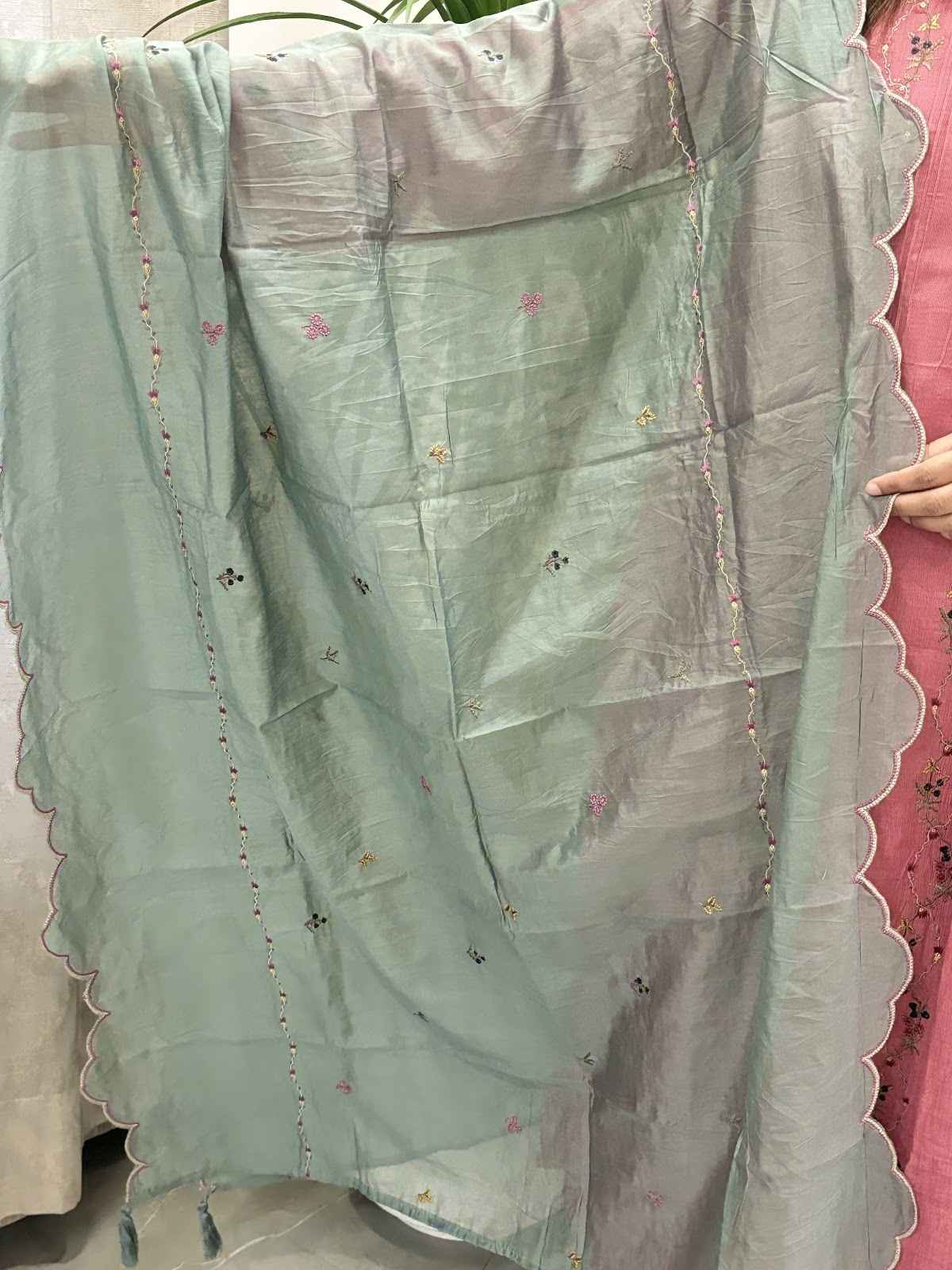 cotton-crepe-embroidered-a-line-suit-set-with-cotton-lining-paired-with-contrast-embroidered-dupatta-colour-carrot-colour-4