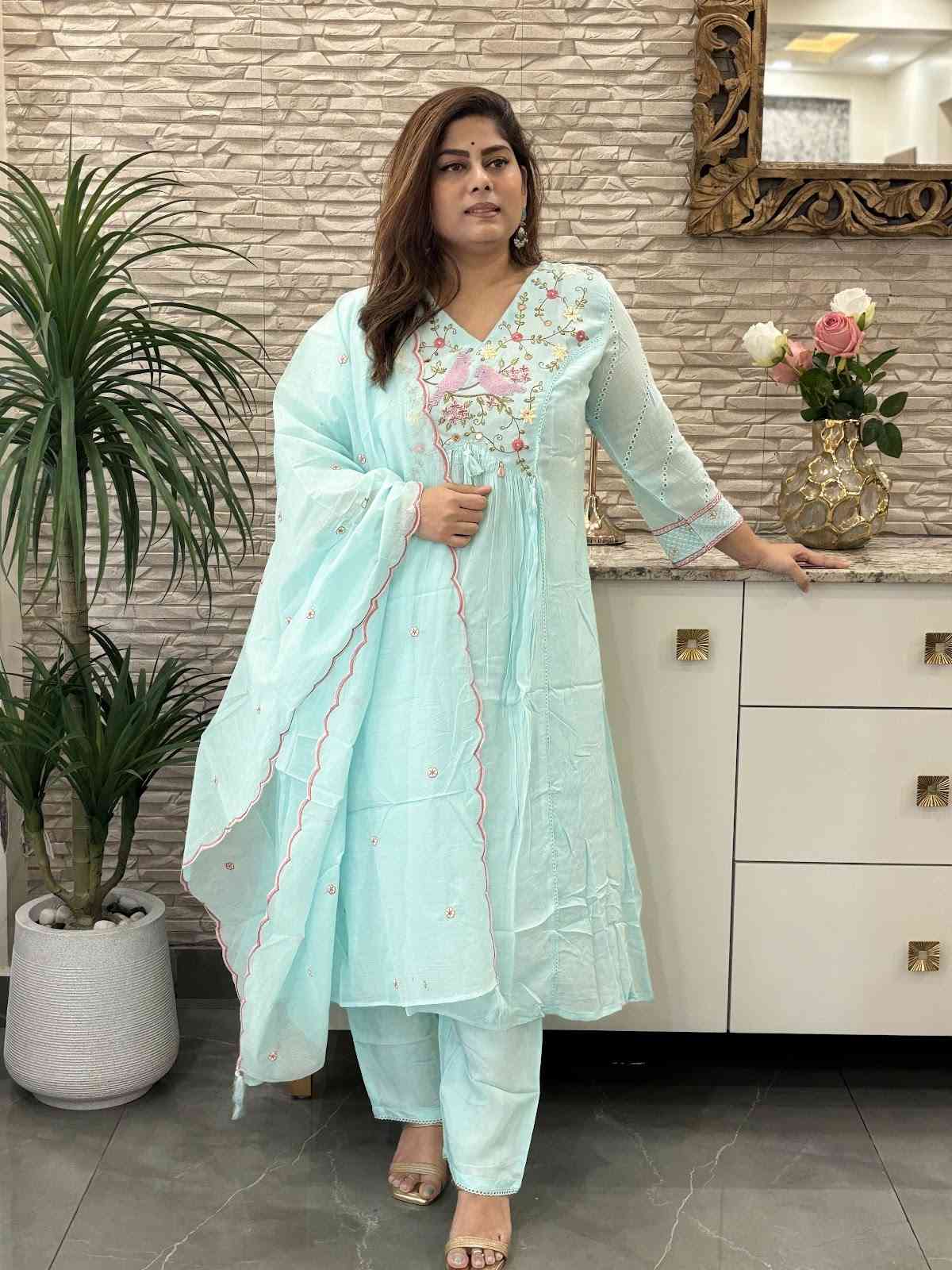cotton-crepe-embroidered-a-line-suit-set-with-embroidered-schiffili-sleeves-cotton-lining-sky-blue-2