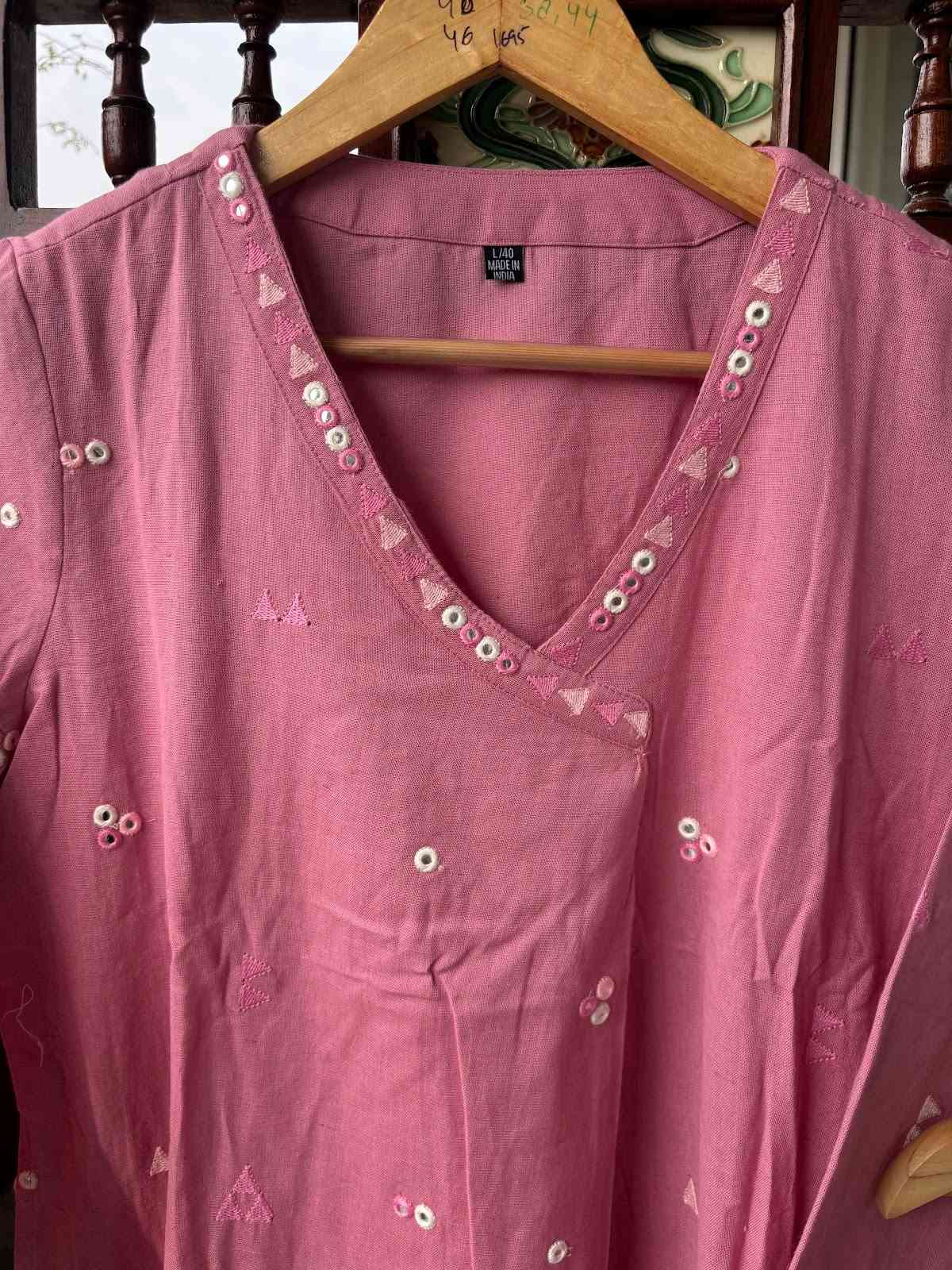 cotton-flex-embroidered-a-line-pant-set-pink-2