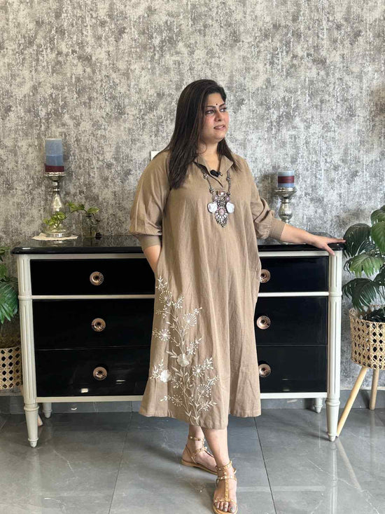 cotton-handloom-a-line-embroidered-oversized-dress-cheeky-1