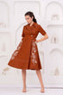 cotton-handloom-embroidered-angrakha-style-dress-with-pockets-brown-1
