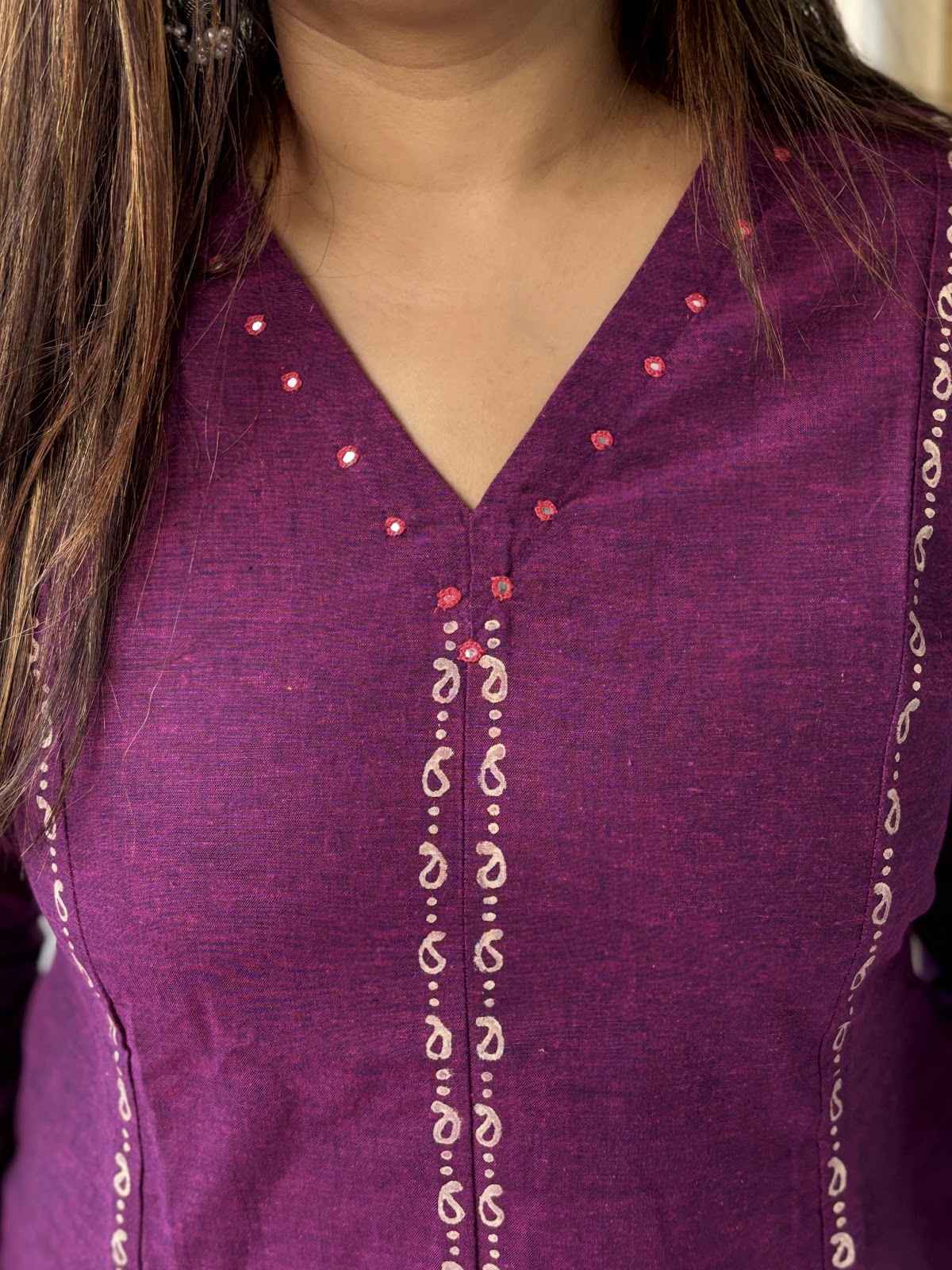 cotton-handloom-hand-block-print-a-line-pant-set-purple-2