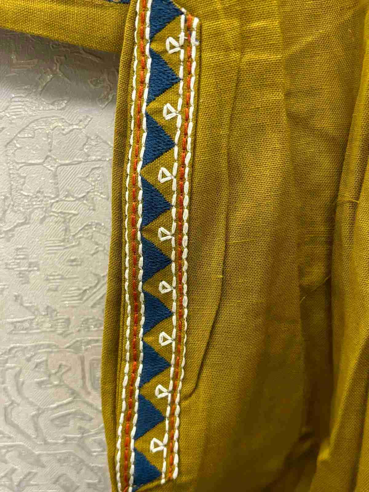 cotton-handloom-pant-setvwith-embroidery-at-front-back-mustard-4