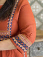 cotton-handloom-pant-setvwith-embroidery-at-front-back-rust-3