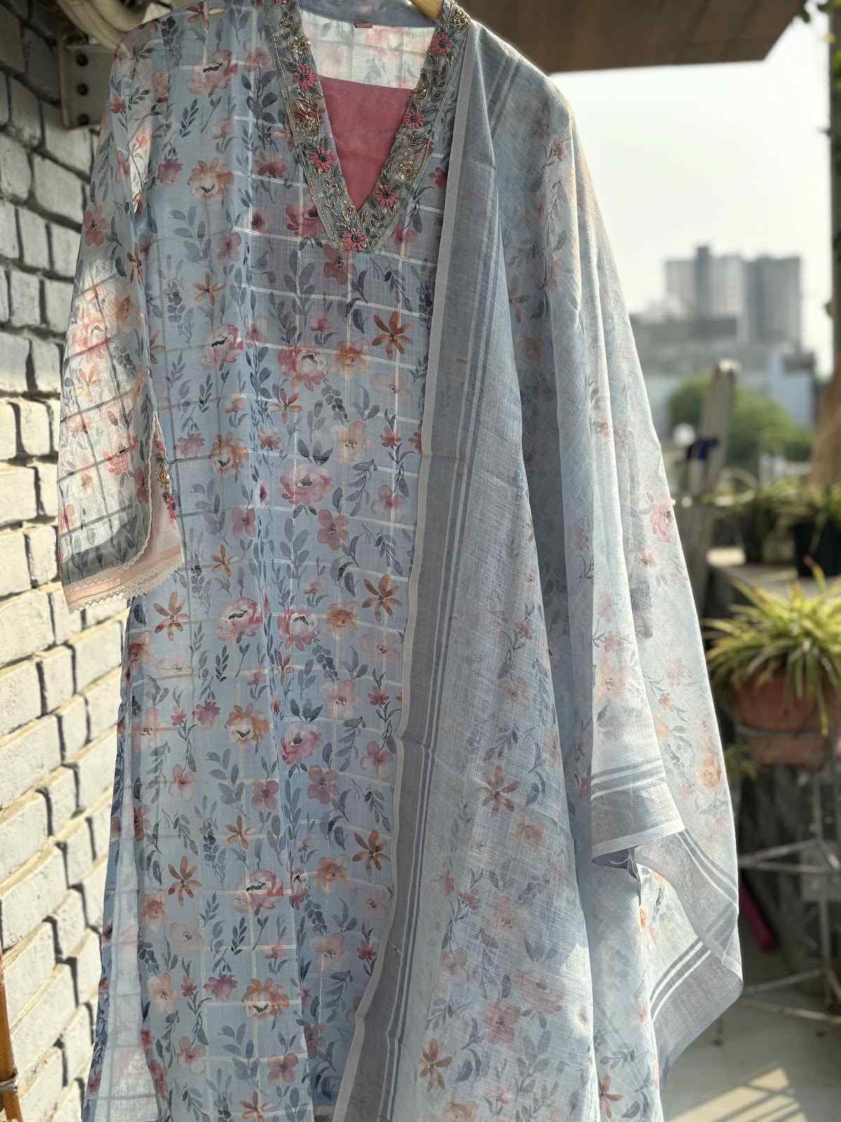 cotton-linen-embroidered-suit-set-with-cotton-mul-lining-blue-2