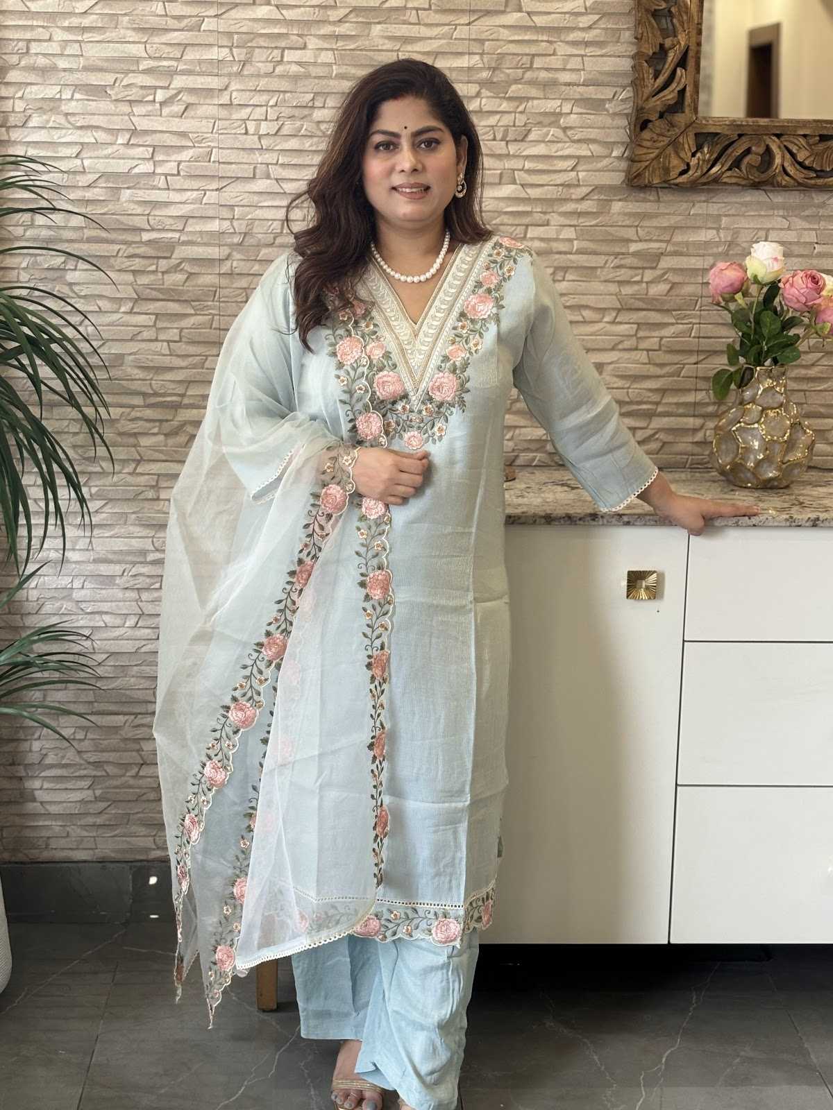 cotton-silk-embroidered-straight-fit-suit-set-with-mul-cotton-lining-paired-with-embroidered-organza-dupatta-pastel-blue-1