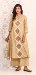 cotton-slub-a-line-embroidered-pant-set-with-pockets-almond-1