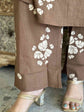 cotton-slub-pant-set-with-knot-work-mirror-work-brown-4