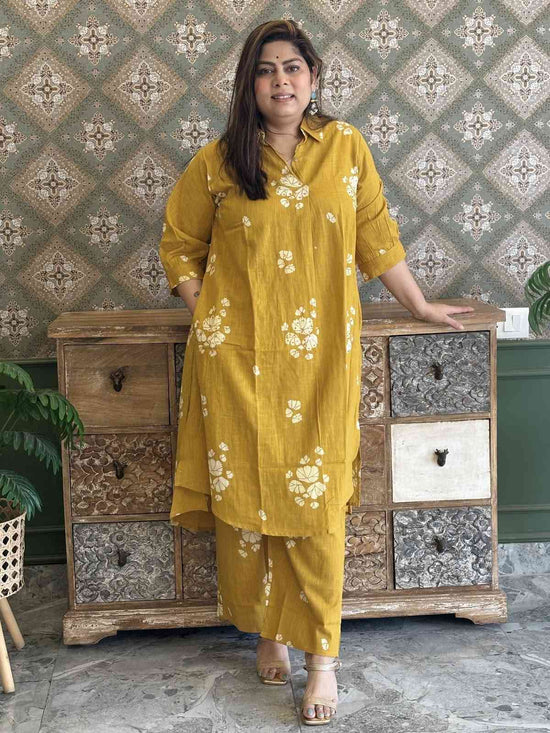 cotton-slub-pant-set-with-knot-work-mirror-work-mustard-1