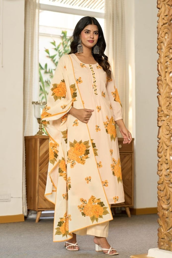 digital-print-embroidered-pure-cotton-suit-set-beige-and-yellow-1