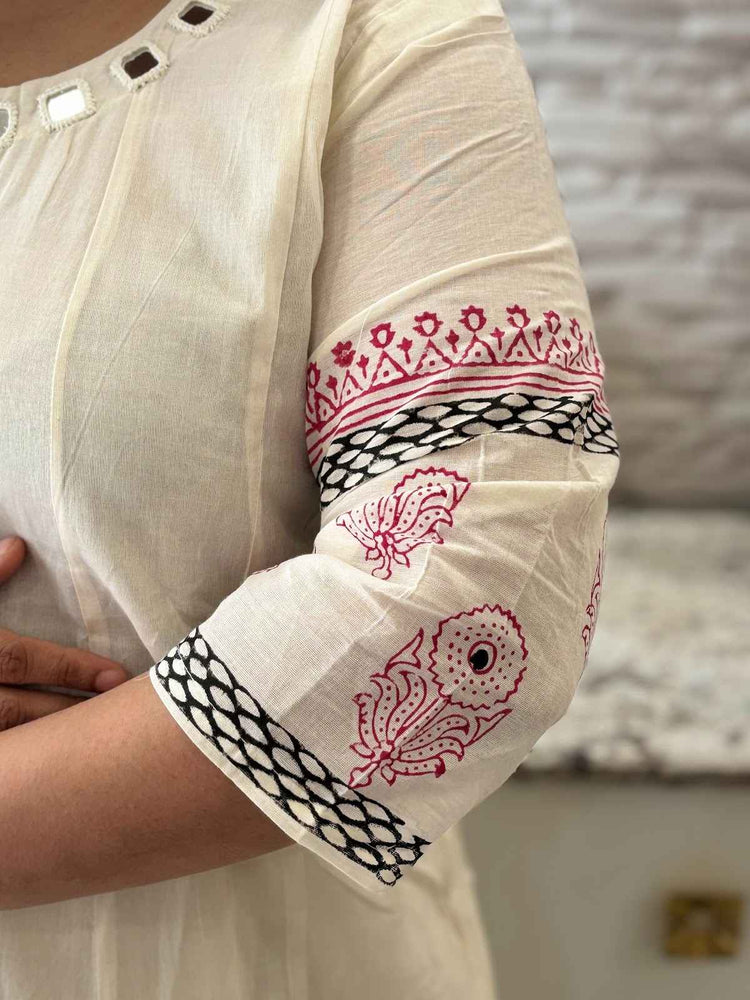 hand-block-kora-cotton-mirror-work-anarkali-suit-set-with-lining-tassels-off-white-3