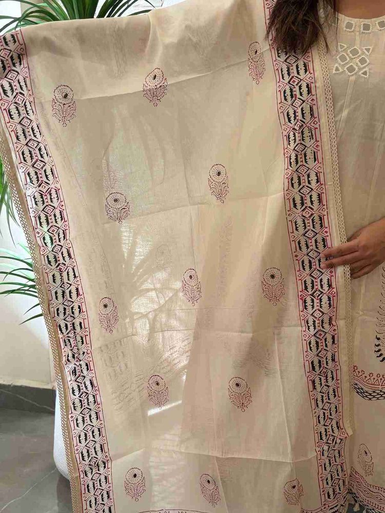 hand-block-kora-cotton-mirror-work-anarkali-suit-set-with-lining-tassels-off-white-5