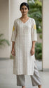 khadi-linen-pant-set-with-applique-work-sleeves-pockets-beige-1