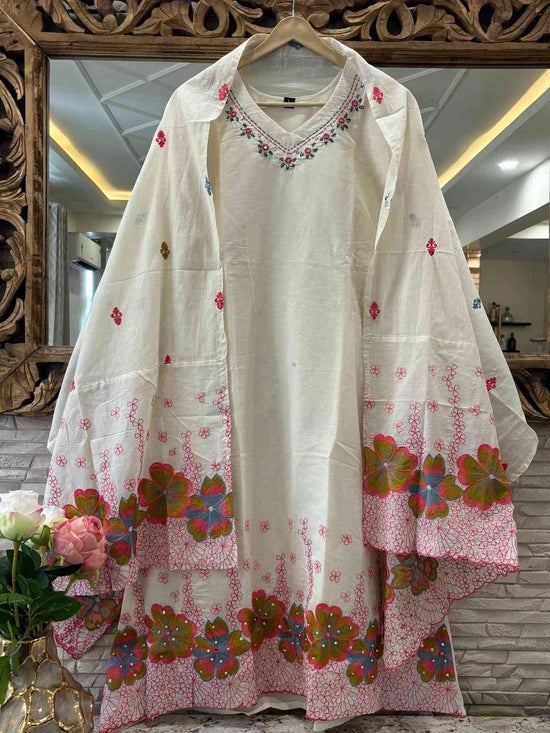 kora-cotton-a-line-embroidered-suit-set-with-lining-off-white-1