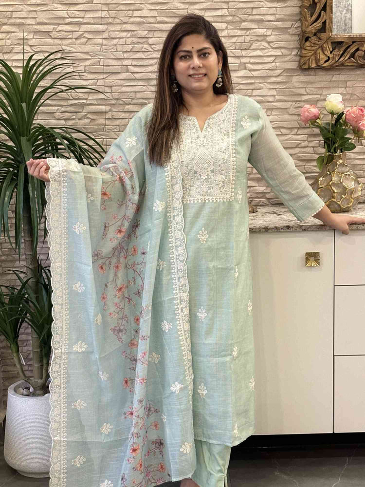 kota-chanderi-fabric-embroidered-straight-fit-suit-set-with-mul-cotton-lining-pastel-sea-green-1
