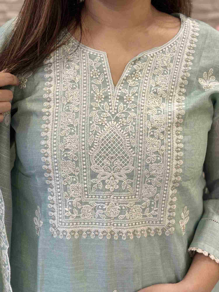 kota-chanderi-fabric-embroidered-straight-fit-suit-set-with-mul-cotton-lining-pastel-sea-green-2