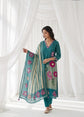 linen-chanderi-katha-knot-work-embroidered-straight-fit-suit-set-bluish-green-1