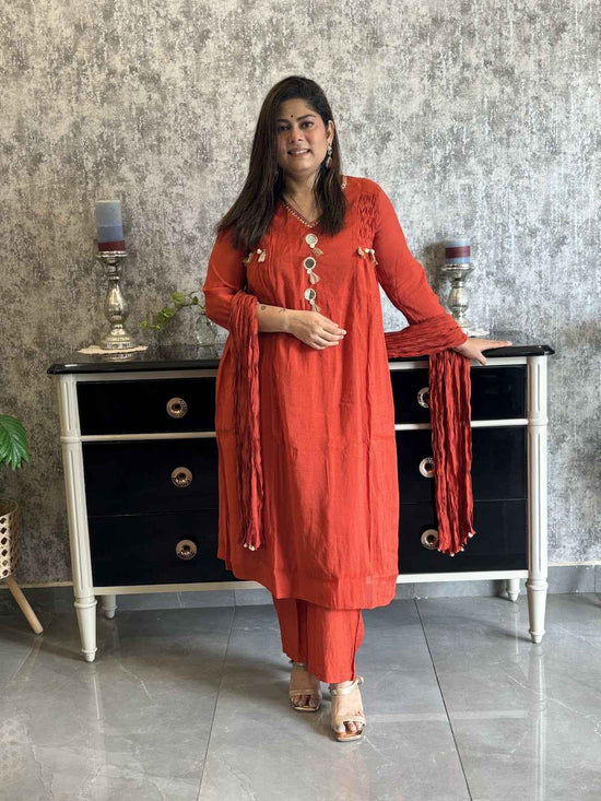modal-chanderi-suit-set-with-cotton-lining-paired-with-crush-modal-dupatta-rust-1