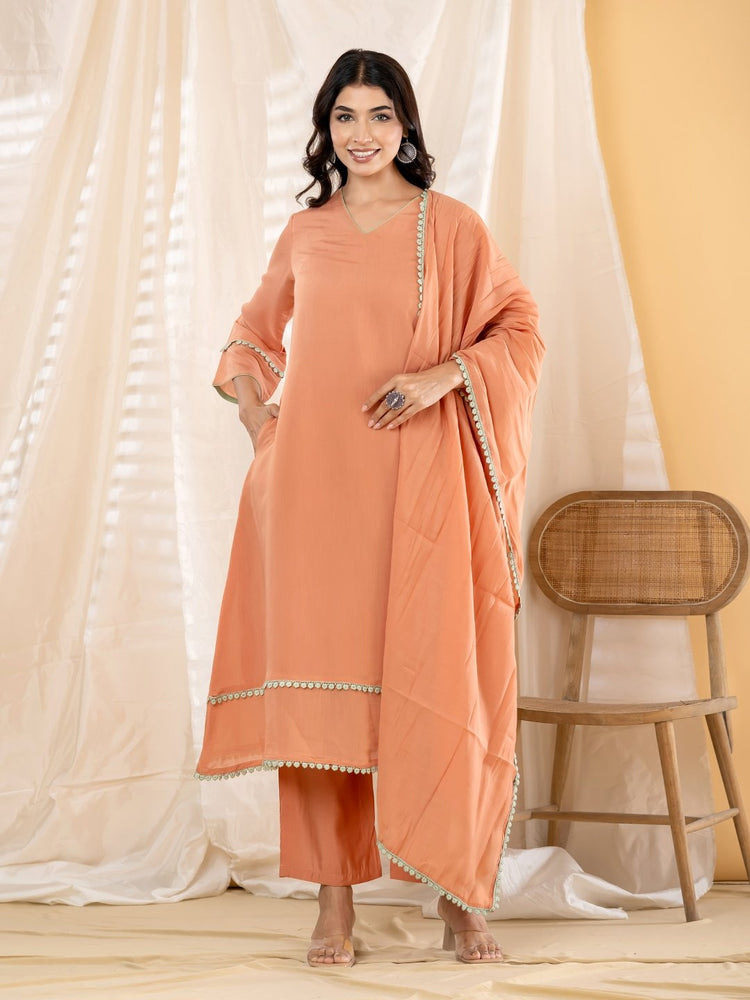mul-chanderi-a-line-lace-work-suit-set-with-mul-cotton-lining-peach-1