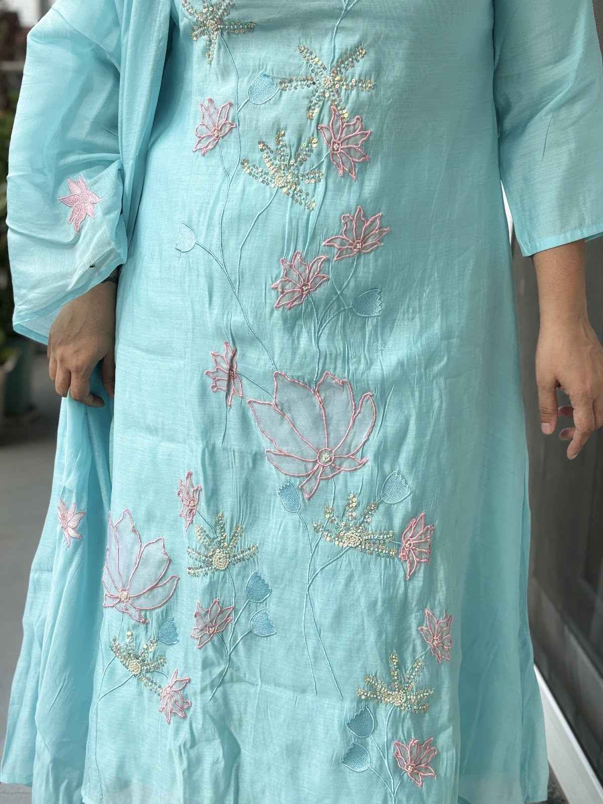 mul-chanderi-a-line-suit-set-with-applique-hand-work-detailing-sky-blue-3