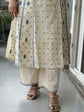 mul-chanderi-chikankari-a-line-suit-set-with-cotton-embroidered-pants-ivory-and-blue-4