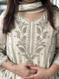 mul-chanderi-chikankari-a-line-suit-set-with-cotton-embroidered-pants-ivory-and-green-2