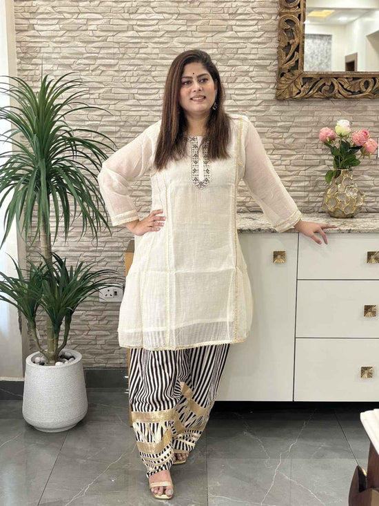 mul-chanderi-co-ord-set-with-mul-chanderi-top-with-cotton-lining-paired-with-pure-crepe-gota-embroidered-farshi-salwar-ivory-1