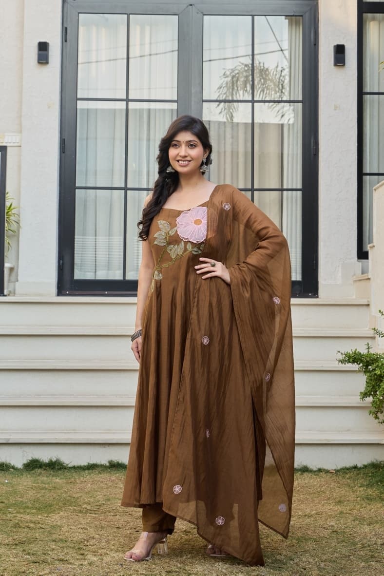 mul-chanderi-embroidered-suit-set-with-3d-flowers-brown-2