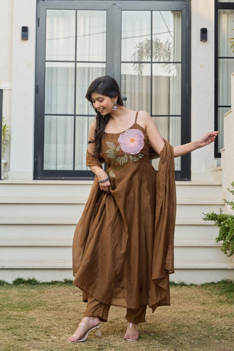 mul-chanderi-embroidered-suit-set-with-3d-flowers-brown-5