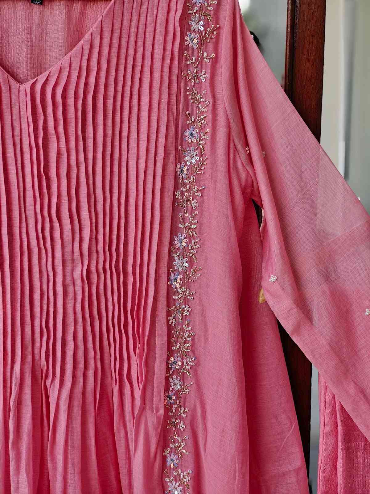 mul-chanderi-hand-embroidered-a-line-suit-with-gathers-chanderi-dupatta-pink-2