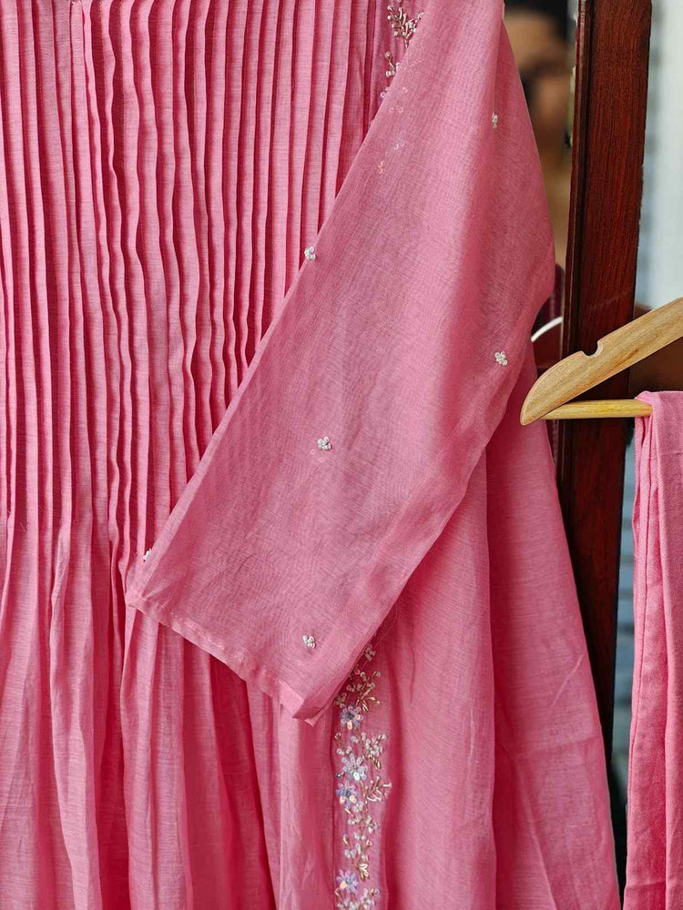 mul-chanderi-hand-embroidered-a-line-suit-with-gathers-chanderi-dupatta-pink-3