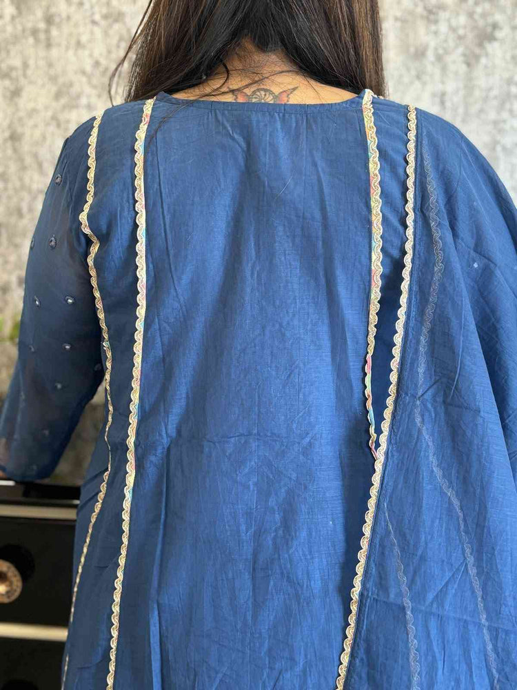 mul-chanderi-hand-embroidered-gota-work-short-anarkali-with-mirror-work-all-over-the-kurta-blue-5