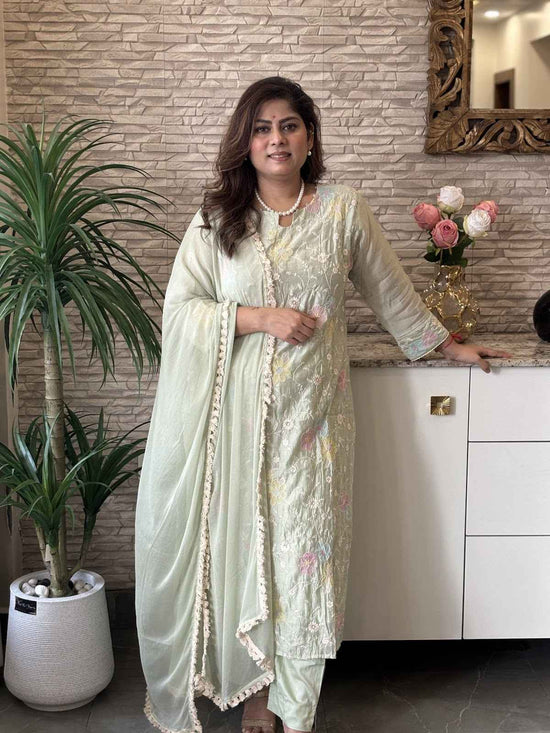 mul-chanderi-jaal-work-straight-fit-suit-set-with-mul-cotton-lining-paired-with-pure-chiffon-dupatta-pista-green-1