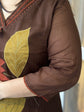 mul-cotton-a-line-applique-work-suit-set-brown-3
