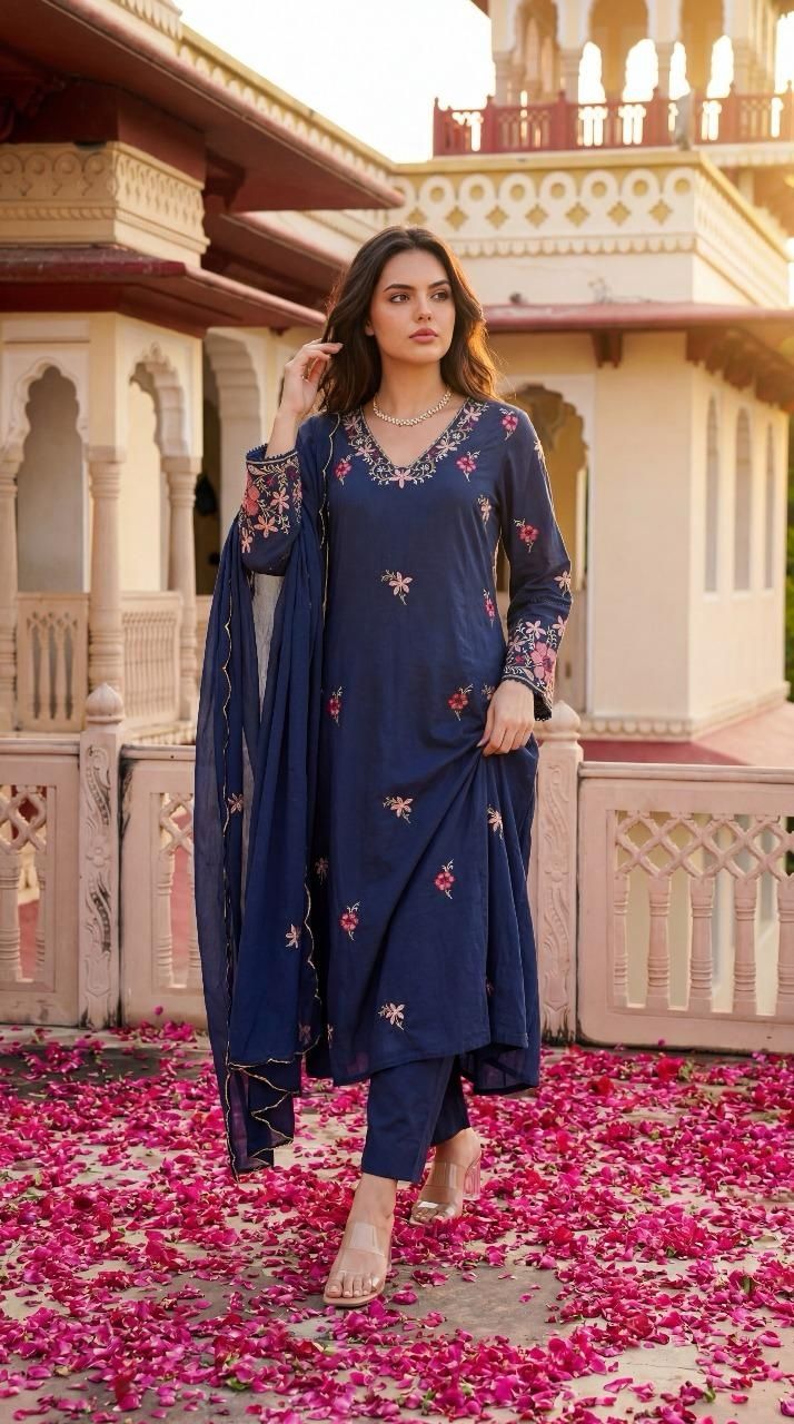 mul-cotton-a-line-embroidered-suit-set-paired-with-mul-cotton-embroidered-dupatta-blue-1