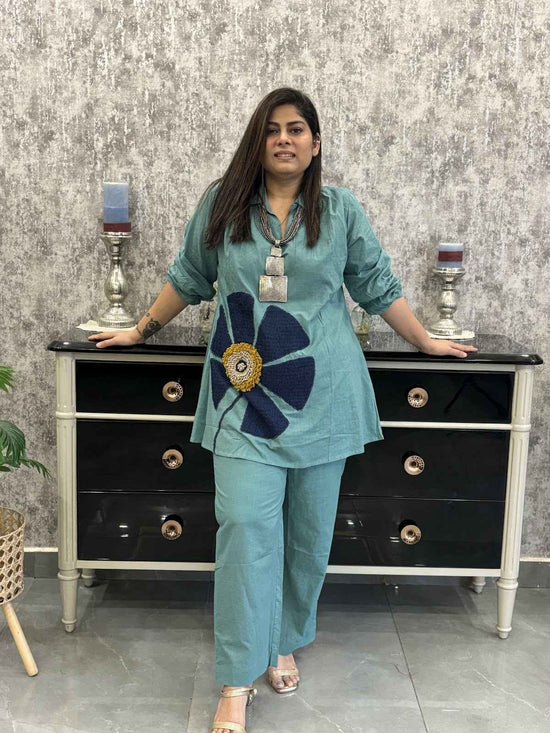 mul-cotton-appliquÃ©-work-hand-embroidered-coord-set-blue-1
