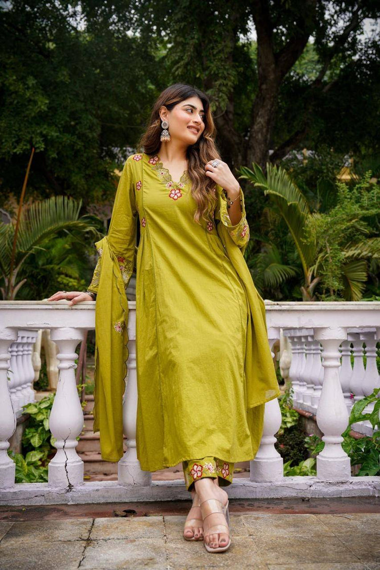 mul-cotton-embroidered-a-line-suit-with-gathers-paired-with-cotton-embroidered-dupatta-pista-green-4