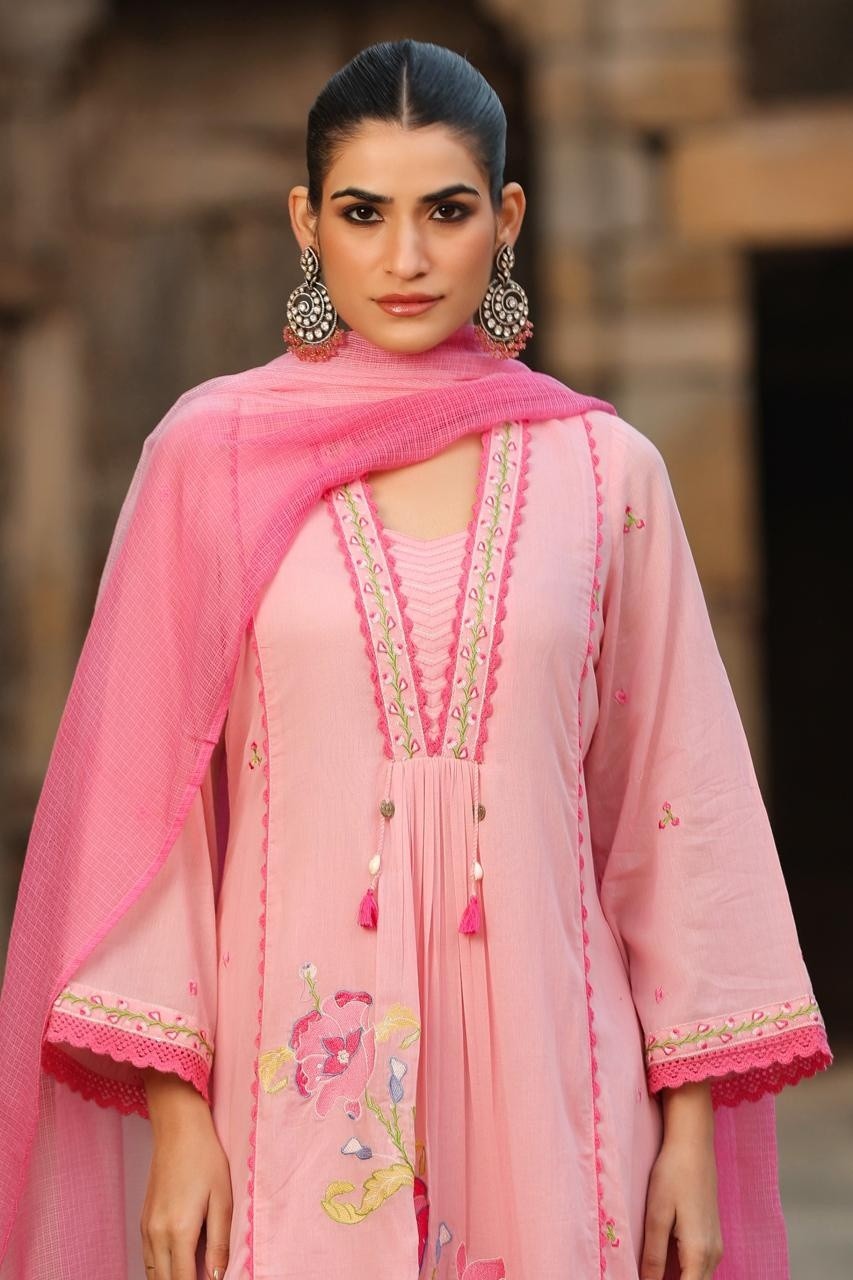 mul-cotton-embroidered-a-line-suit-with-lining-paired-with-kota-doria-ombre-shade-dupatta-pink-2