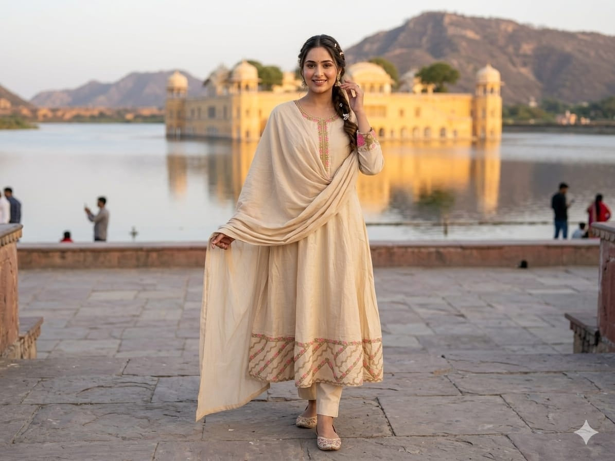 mul-cotton-embroidered-anarkali-with-lining-ivory-colour-1