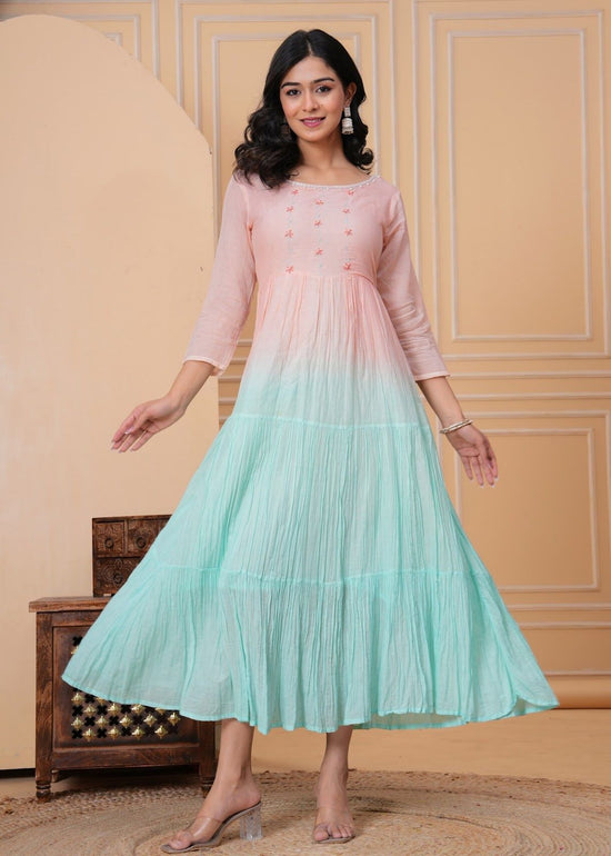 mul-cotton-ombre-shade-dress-with-lining-pink-1