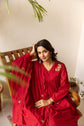 mul-kota-cotton-a-line-embroidered-suit-set-with-gathers-lining-maroon-3