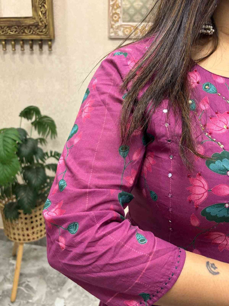 pichwai-print-mul-cotton-suit-set-with-lining-tassels-wine-3